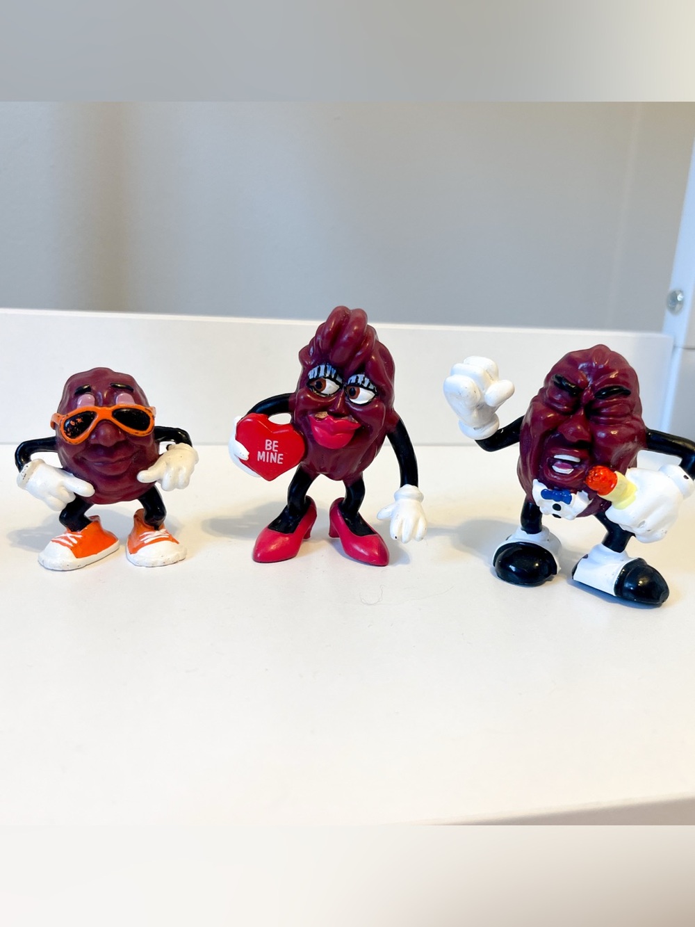 California Raisins - 1987 Vintage Figurine Toys - Picture 1 of 5